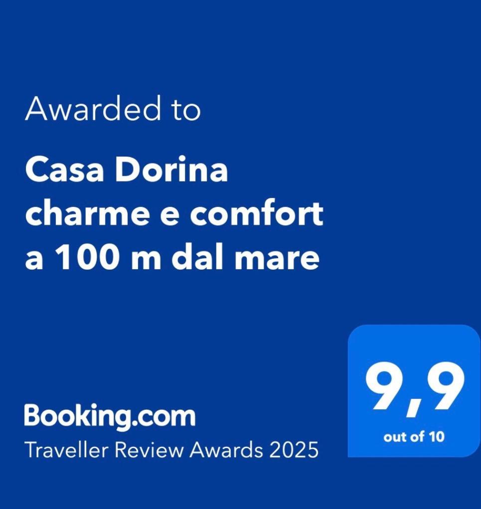 Casa Dorina Charme E Comfort A 100 M Dal Mare ดอนนาลูกาตา ภายนอก รูปภาพ